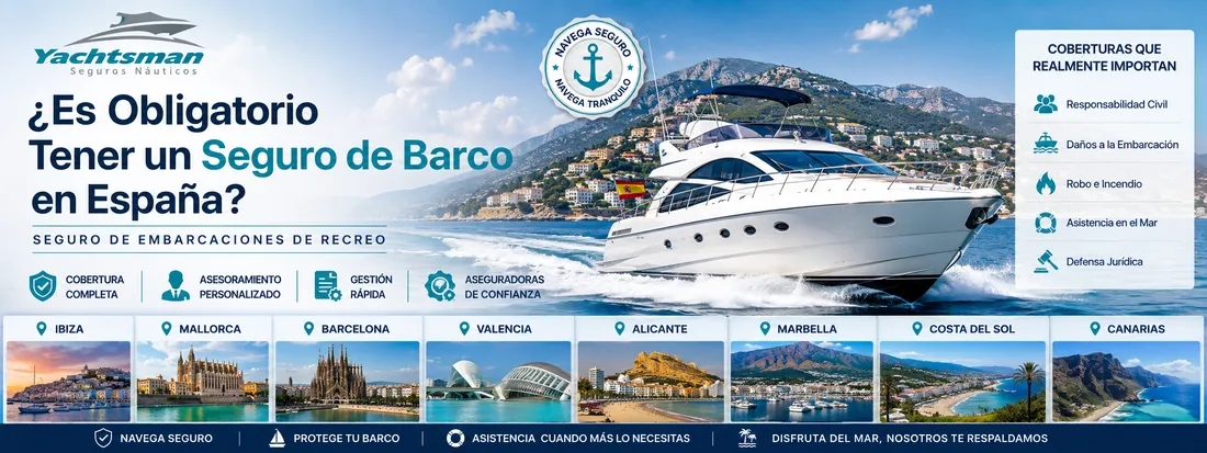 ¿Es Obligatorio Tener un Seguro de Barco en España? ¿Es Obligatorio Tener un Seguro de Barco en España?