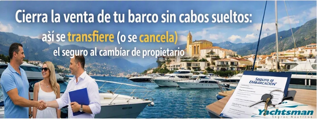 Vender tu barco: qué pasa con el seguro y cómo transferirlo Vender tu barco: qué pasa con el seguro y cómo transferirlo